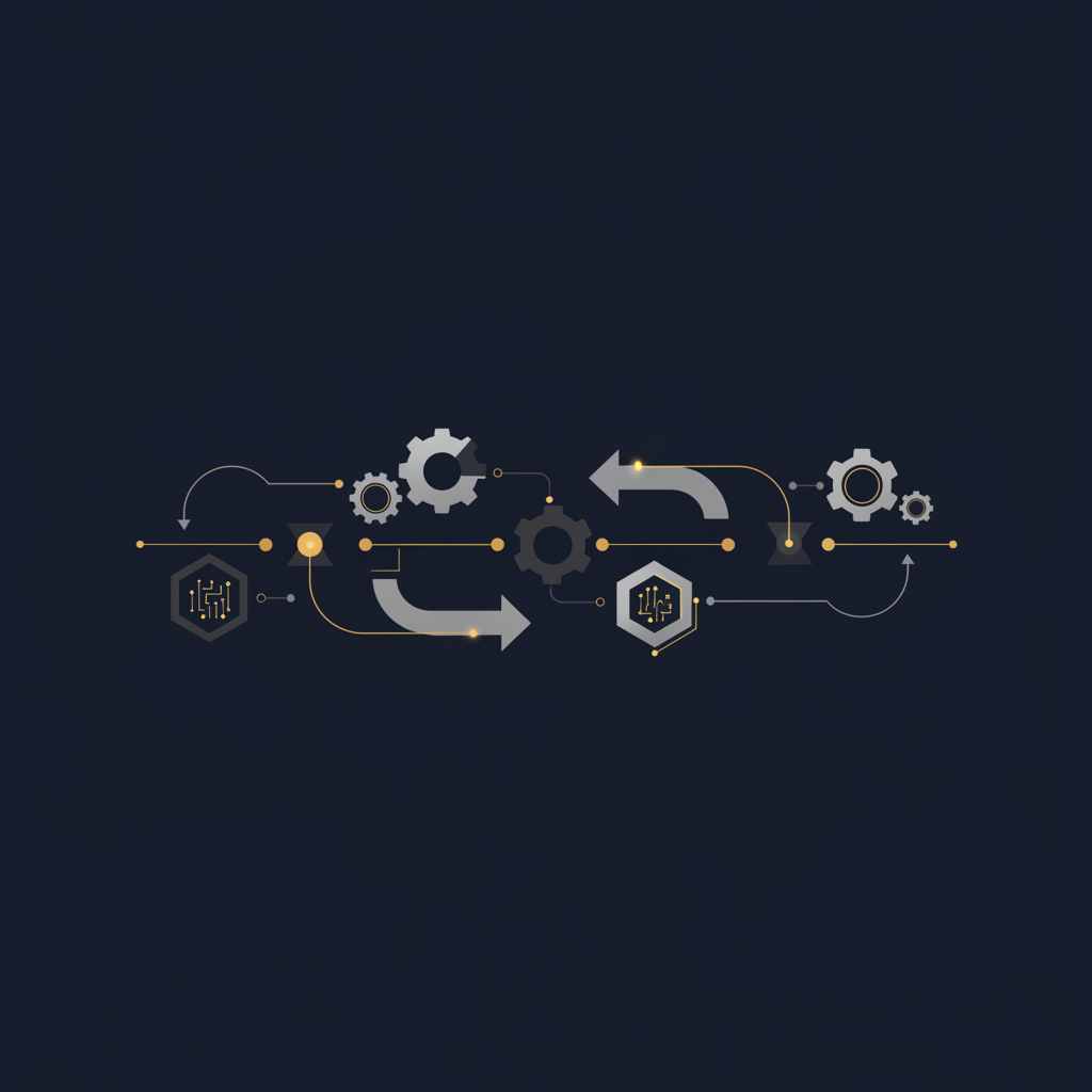 Geschäftsprozesse automatisieren - Workflow Diagramm